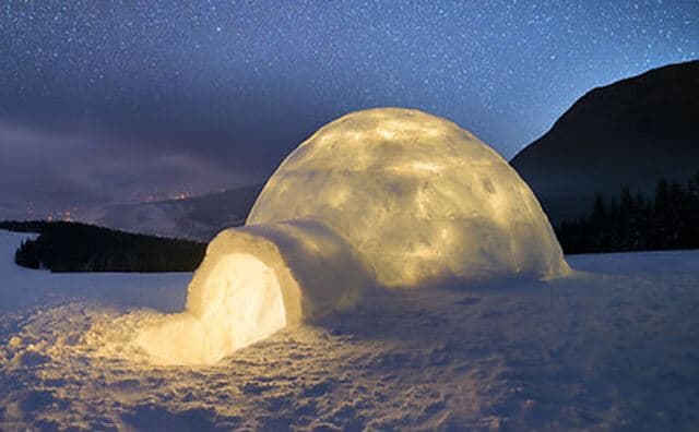 Rêver d'igloo.