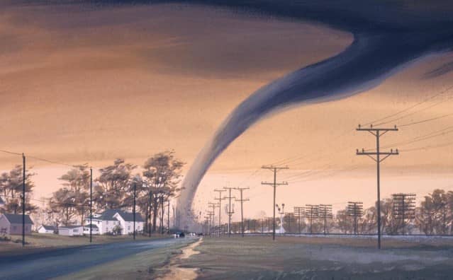 Pourquoi rêver d’être emporté par une tornade ?